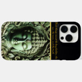 仏教彫刻:離れOrbs AI Case-Mate iPhoneケース (裏面 (横))