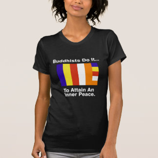 仏教徒が…心の安らぎを得る Tシャツ