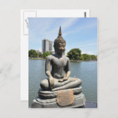 仏教徒はがき – スリランカ ポストカード (正面/裏面)