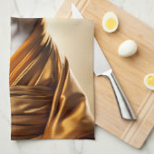 仏教徒チワワ キッチンタオル (四つ折り)