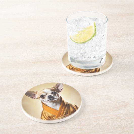 仏教徒チワワ コースター (側面)
