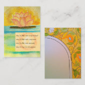 仏教徒ミッタ祈りの言葉。エンクロージャーカード エンクロージャーカード (正面/裏面)