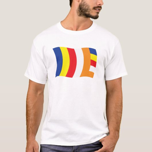 仏教旗Tシャツ Tシャツ (正面)