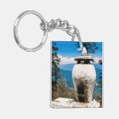 仏教礼拝所 キーホルダー (正面左)