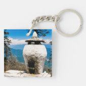 仏教礼拝所 キーホルダー (裏面)