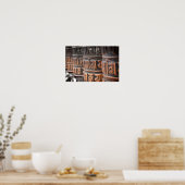 仏教祈りの言葉ホイールのポスター ポスター (キッチン)