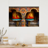 仏教祈的役割，ブータン ポスター (キッチン)