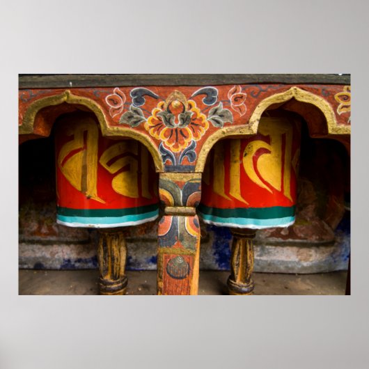 仏教祈的役割，ブータン ポスター (正面)