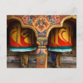 仏教祈的役割,ブータン ポストカード (正面)