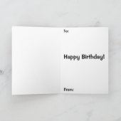 仏教虎猫瞑想猫 カード (内部)