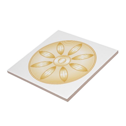 仏教記号 タイル (側面)