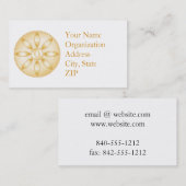 仏教記号 名刺 (正面/裏面)