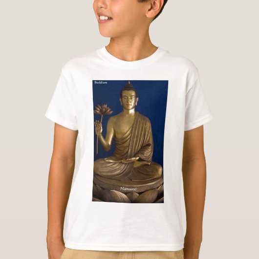 仏教 "ナマステ" ギフト Tシャツ マグ カードなど (正面)