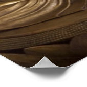 仏教「ナマステ」ファインアートポスター ポスター (角)