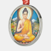 仏教 メタルオーナメント (左)