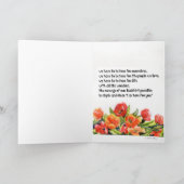 仏教「我々の中にランプがある+ H2Ocolor サンキューカード (内部)