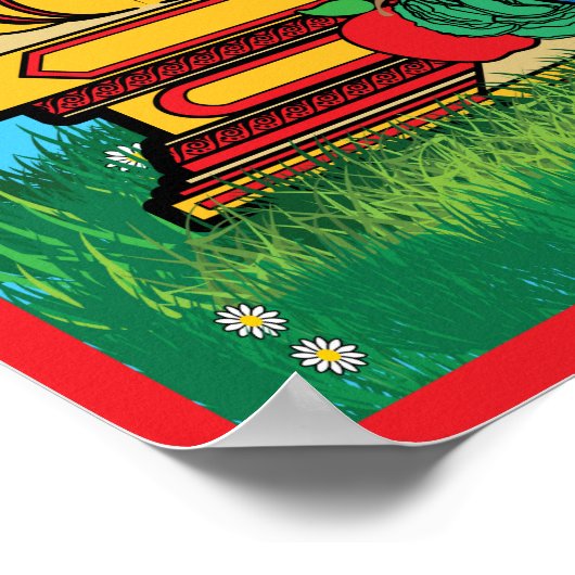 仏文ポスター ポスター (角)