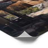 仏日本の教寺美術プリントポスター ポスター (角)