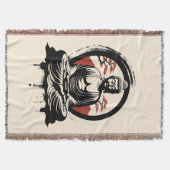 仏日本の禅 スローブランケット (正面)