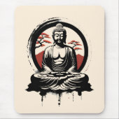 仏日本の禅 マウスパッド (正面)
