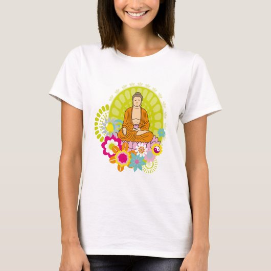 仏春の花 Tシャツ (正面)