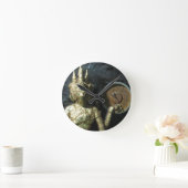 仏時…タイ ラウンド壁時計 (ホーム)