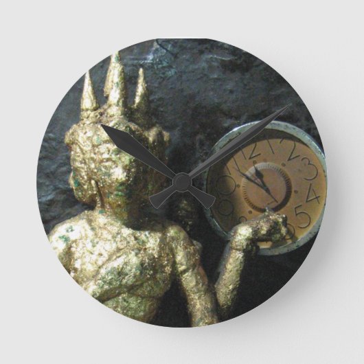 仏時…タイ ラウンド壁時計 (正面)