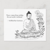 仏来内の平和 ポストカード (正面)