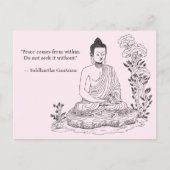 仏来内の平和 ポストカード (正面)