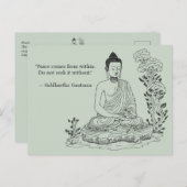 仏来内の平和 ポストカード (正面/裏面)