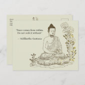 仏来内の平和 ポストカード (正面/裏面)