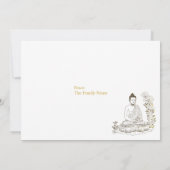 仏来内の平和 招待状 (裏面)