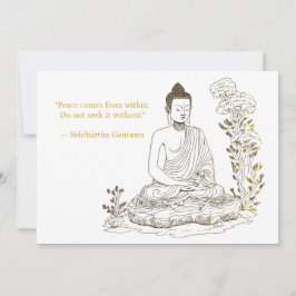 仏来内の平和 招待状