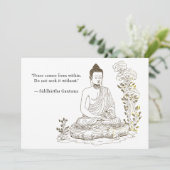 仏来内の平和 招待状 (スタンド正面)