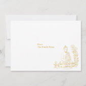 仏来内の平和 招待状 (裏面)