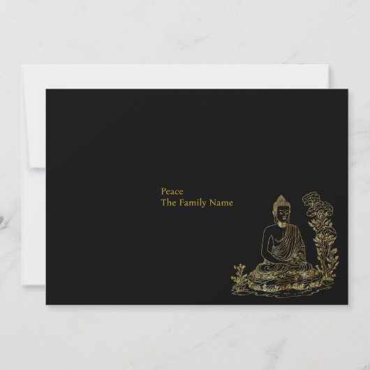 仏来内の平和 招待状 (裏面)