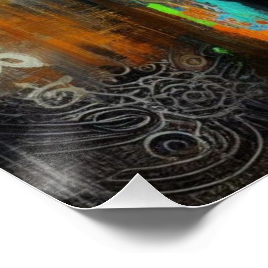 仏油画#38 ポスター (コーナー)