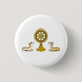 仏法ホイール&デアボタン 缶バッジ
