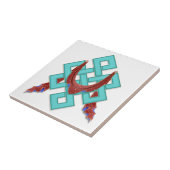 仏法永遠の結び目 タイル (側面)