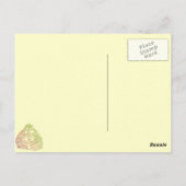 仏渦巻形の仏 ポストカード (裏面)