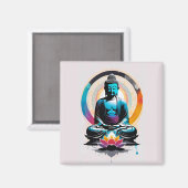 仏禅美術 マグネット (正面/裏面)