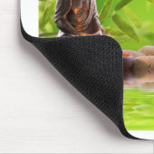 仏禅静穏の庭 マウスパッド (コーナー)