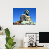 仏素晴らし像:鎌倉 ポスター (ホームオフィス)