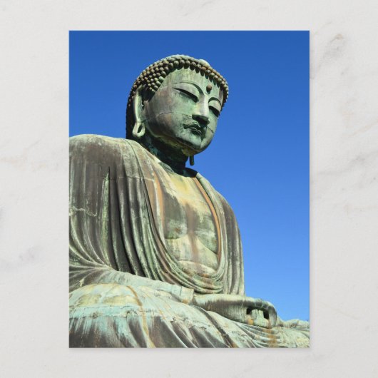 仏素晴らし像:鎌倉 ポストカード (正面)
