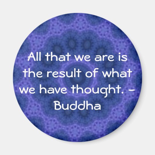 仏素晴らし引用文 マグネット (正面)