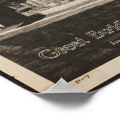 仏素晴らし日本ヴィンテージ1930年の旅行ポスター ポスター (角)