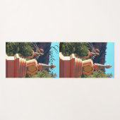 仏舎利塔祈りの言葉旗Thunder_Cove ヨガマット (正面(横))