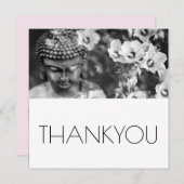仏花フラットカサンキューード サンキューカード (正面/裏面)