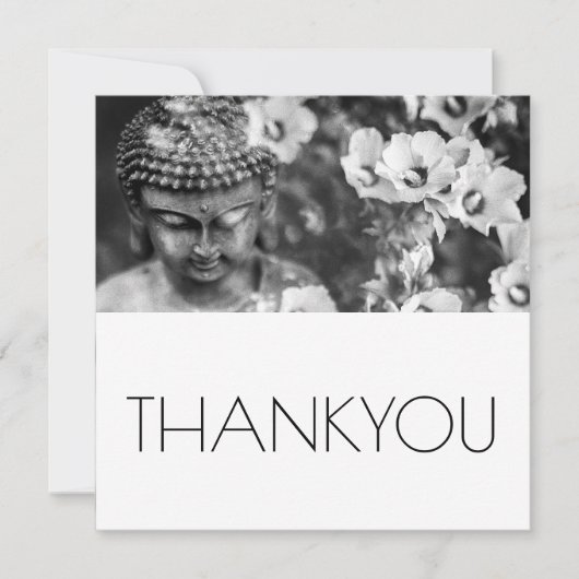 仏花フラットカサンキューード サンキューカード (正面)