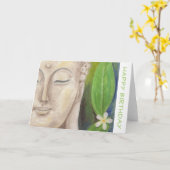 仏花誕生日カード カード (黄色い花)